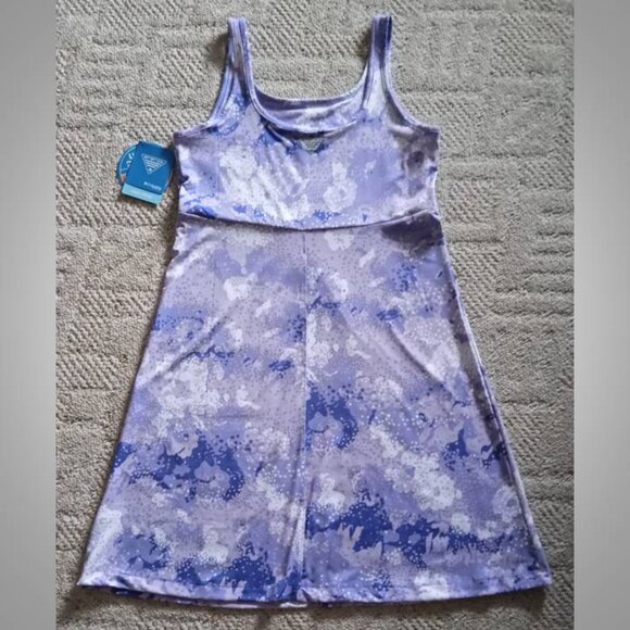 NWT Columbia omni-shade PFG dress size Medium PURPLE - Picture 3 of 10